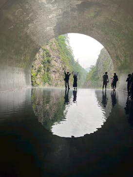清津峡渓谷トンネルに投稿された画像（2025/8/12）