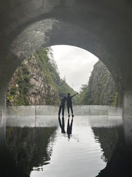 清津峡渓谷トンネルに投稿された画像（2025/8/12）