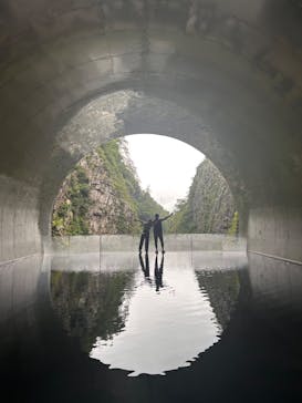 清津峡渓谷トンネルに投稿された画像（2025/8/12）