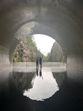 清津峡渓谷トンネルに投稿された画像（2025/8/12）