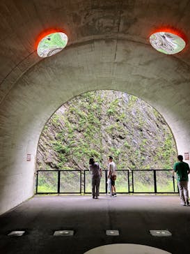清津峡渓谷トンネルに投稿された画像（2025/8/12）
