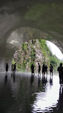 清津峡渓谷トンネルに投稿された画像（2025/8/13）