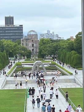 広島平和記念資料館に投稿された画像（2025/8/13）