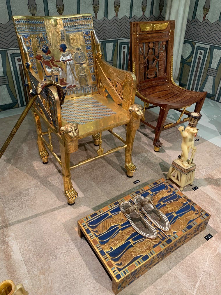 MYSTERY OF TUTANKHAMEN 体感型古代エジプト展の口コミ ｜館内に