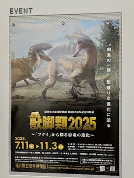 福井県立恐竜博物館に投稿された画像（2025/8/14）