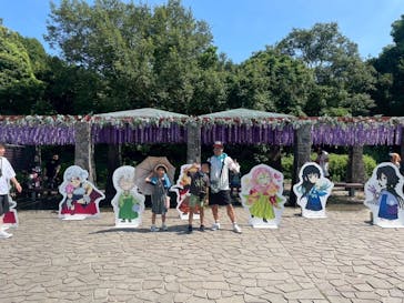 ニジゲンノモリに投稿された画像（2025/8/14）