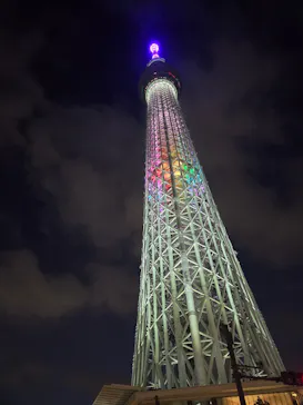 東京スカイツリーに投稿された画像（2025/8/15）