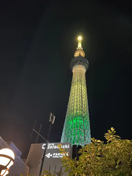 東京スカイツリーに投稿された画像（2025/8/15）