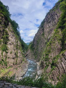 清津峡渓谷トンネルに投稿された画像（2025/8/15）