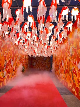 錦鯉・金魚アクアリウム in ときメッセに投稿された画像（2025/8/15）