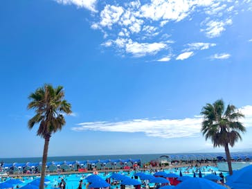 大磯ロングビーチに投稿された画像（2025/8/15）