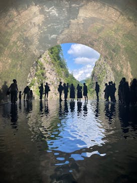 清津峡渓谷トンネルに投稿された画像（2025/8/16）