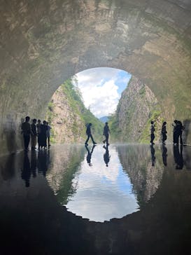 清津峡渓谷トンネルに投稿された画像（2025/8/16）