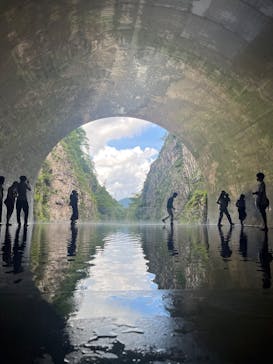 清津峡渓谷トンネルに投稿された画像（2025/8/16）