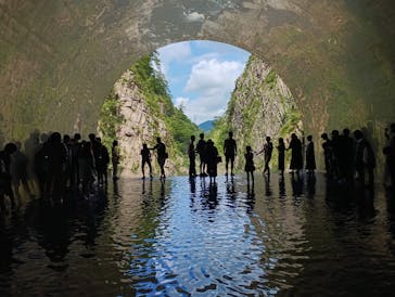 清津峡渓谷トンネルに投稿された画像（2025/8/16）