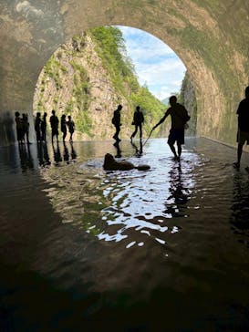 清津峡渓谷トンネルに投稿された画像（2025/8/16）
