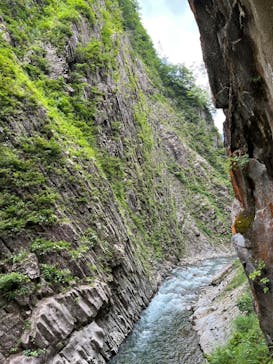 清津峡渓谷トンネルに投稿された画像（2025/8/16）