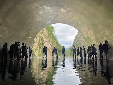 清津峡渓谷トンネルに投稿された画像（2025/8/16）