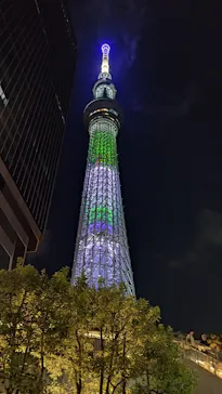 東京スカイツリーに投稿された画像（2025/8/17）