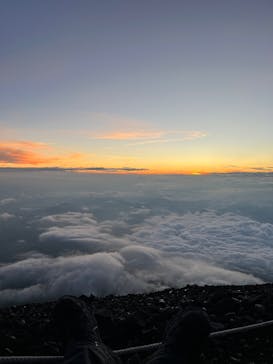 富士山吉田ルート（山梨県）に投稿された画像（2025/8/17）