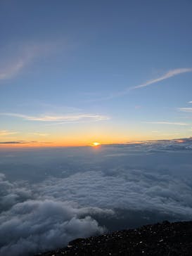 富士山吉田ルート（山梨県）に投稿された画像（2025/8/17）