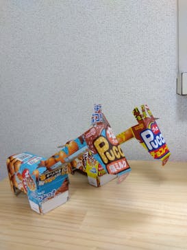 パッケージクラフト展　つくってびっくり★へんしんパッケージに投稿された画像（2025/8/17）