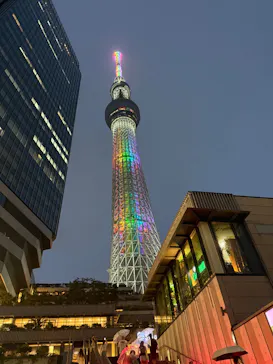 東京スカイツリーに投稿された画像（2025/8/17）