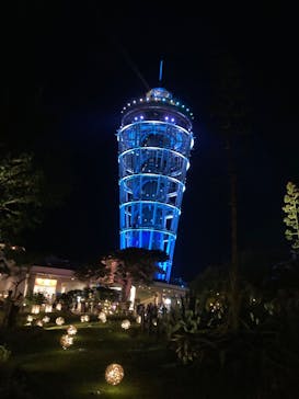 江の島シーキャンドル×新江ノ島水族館に投稿された画像（2025/8/17）