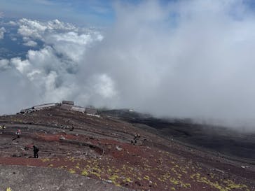 富士山吉田ルート（山梨県）に投稿された画像（2025/8/18）
