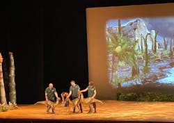 リアル恐竜ショー 恐竜パーク　＠神戸国際会館こくさいホールに投稿された画像（2025/8/18）