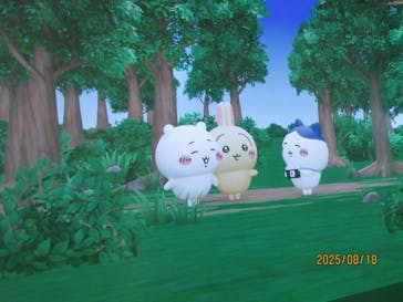 ちいかわパークに投稿された画像（2025/8/18）