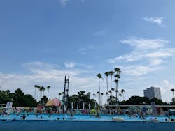 久宝寺緑地プールに投稿された画像（2025/8/20）