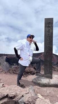 富士山吉田ルート（山梨県）に投稿された画像（2025/8/22）