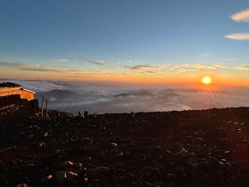 富士山吉田ルート（山梨県）に投稿された画像（2025/8/23）
