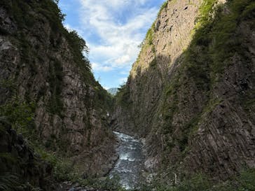 清津峡渓谷トンネルに投稿された画像（2025/8/23）