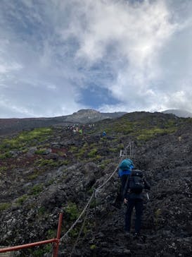 富士山吉田ルート（山梨県）に投稿された画像（2025/8/24）