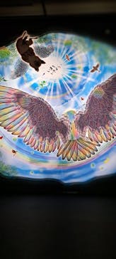 旅する光の切り絵展 ～くうそうって、まほうだよ～に投稿された画像（2025/8/25）