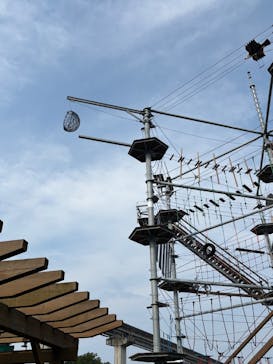 屋外アスレチック「HUGTRATOPS（ハグトラトプス）」に投稿された画像（2025/8/27）