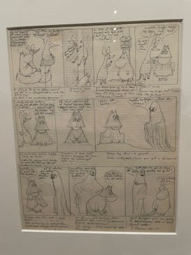 トーベとムーミン展～とっておきのものを探しに～ @森アーツセンターギャラリーに投稿された画像（2025/8/29）