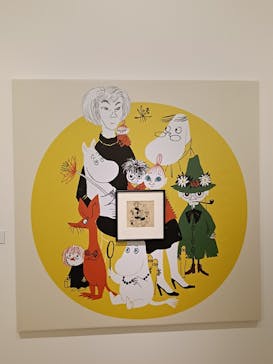 トーベとムーミン展～とっておきのものを探しに～ @森アーツセンターギャラリーに投稿された画像（2025/8/31）