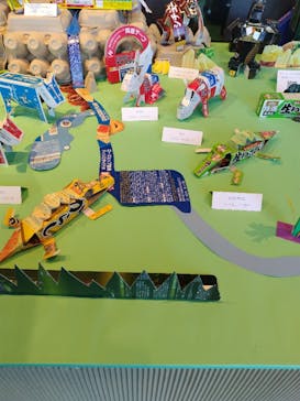 パッケージクラフト展　つくってびっくり★へんしんパッケージに投稿された画像（2025/8/31）