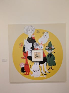 トーベとムーミン展～とっておきのものを探しに～ @森アーツセンターギャラリーに投稿された画像（2025/8/31）