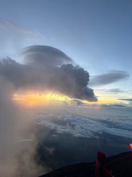 富士山吉田ルート（山梨県）に投稿された画像（2025/9/3）