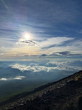 富士山吉田ルート（山梨県）に投稿された画像（2025/9/3）
