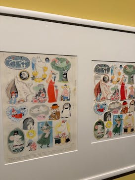 トーベとムーミン展～とっておきのものを探しに～ @森アーツセンターギャラリーに投稿された画像（2025/9/7）