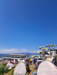 大磯ロングビーチに投稿された画像（2025/9/8）