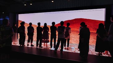 特別展「深宇宙展～人類はどこへ向かうのか」To the Moon and Beyond（日本科学未来館）に投稿された画像（2025/9/10）