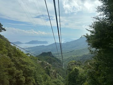 寒霞渓ロープウェイに投稿された画像（2025/9/13）