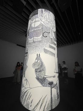 トーベとムーミン展～とっておきのものを探しに～ @森アーツセンターギャラリーに投稿された画像（2025/9/14）