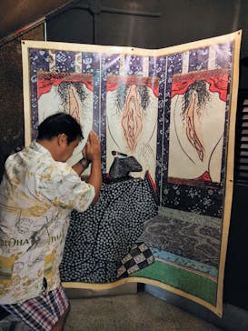 新宿歌舞伎町春画展ー文化でつむぐ「わ」のひととき。に投稿された画像（2025/9/14）